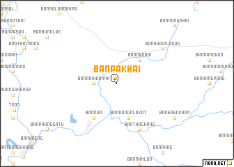 map of Ban Pa Khai
