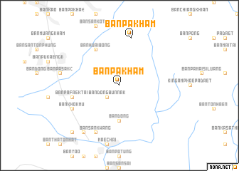 map of Ban Pa Kham