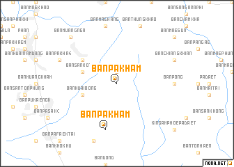 map of Ban Pa Kham