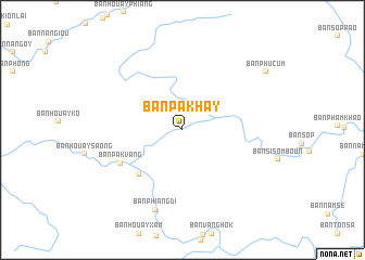 map of Ban Pakhay