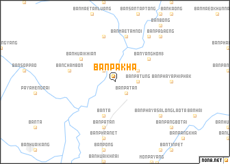 map of Ban Pa Kha