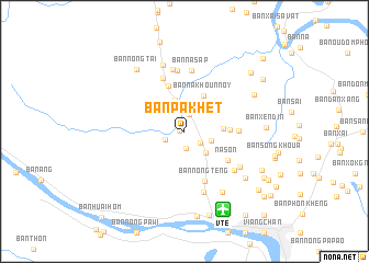 map of Ban Pakhèt