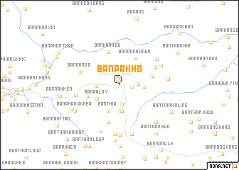 map of Ban Pakho