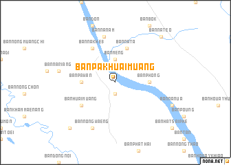 map of Ban Pak Huai Muang