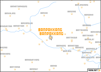 map of Ban Pakkang