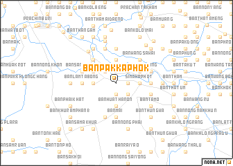 map of Ban Pak Kaphok