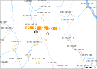 map of Ban Pak Khem