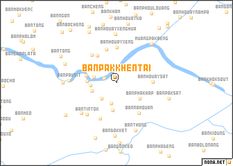 map of Ban Pakkhèn-Tai