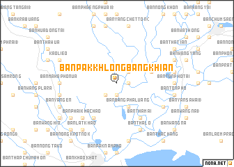map of Ban Pak Khlong Bang Khian