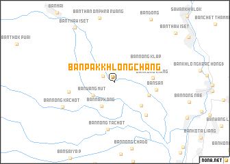 map of Ban Pak Khlong Chang