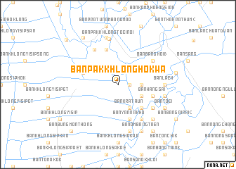 map of Ban Pak Khlong Hok Wa