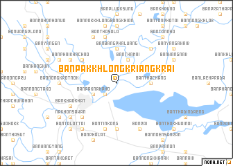 map of Ban Pak Khlong Kriang Krai
