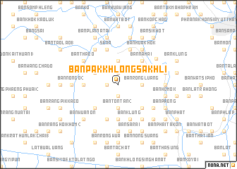 map of Ban Pak Khlong Sakhli