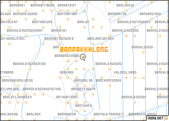 map of Ban Pak Khlong