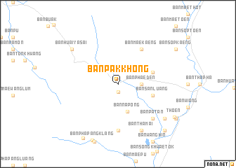 map of Ban Pak Khong