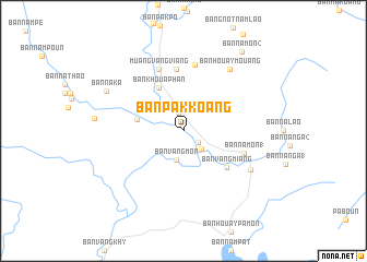 map of Ban Pakkoang