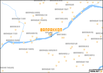 map of Ban Pakkôn