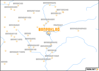 map of Ban Paklao