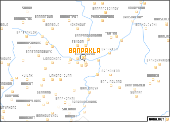 map of Ban Pakla