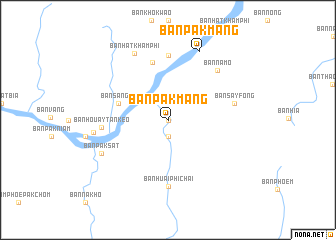 map of Ban Pak Mang