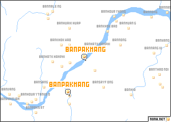map of Ban Pak Mang