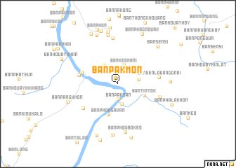 map of Ban Pakmon