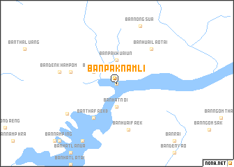 map of Ban Pak Nam Li