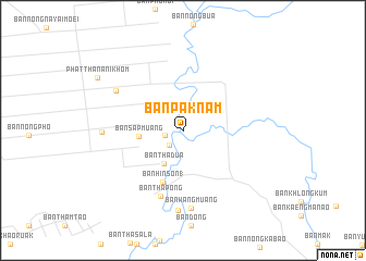 map of Ban Pak Nam