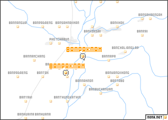 map of Ban Pak Nam