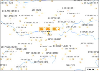 map of Ban Paknga