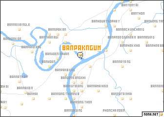 map of Ban Pak Ngum