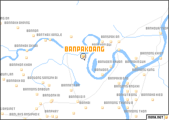 map of Ban Pakoang