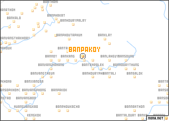 map of Ban Pakoy