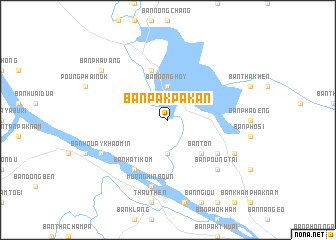 map of Ban Pakpakan