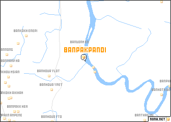 map of Ban Pak Pa Noi