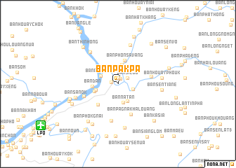 map of Ban Pakpa