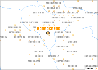 map of Ban Pakpéng