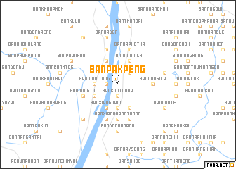 map of Ban Pakpéng