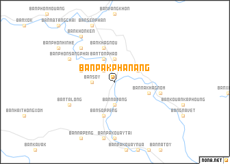 map of Ban Pakphanang