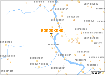 map of Ban Pak Pha