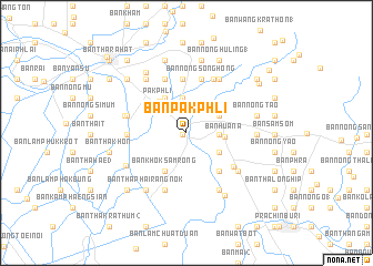 map of Ban Pak Phli
