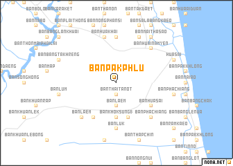 map of Ban Pak Phlu