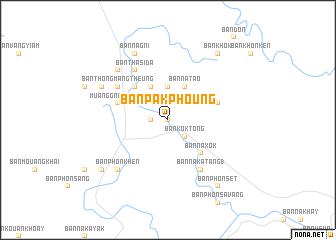 map of Ban Pakphoung