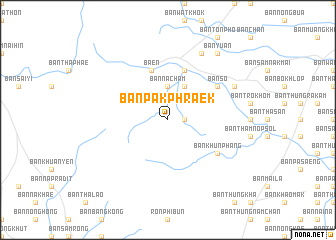 map of Ban Pak Phraek