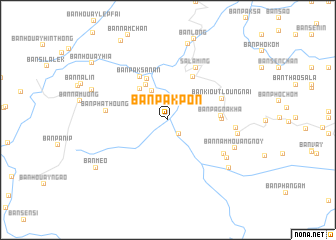 map of Ban Pakpon