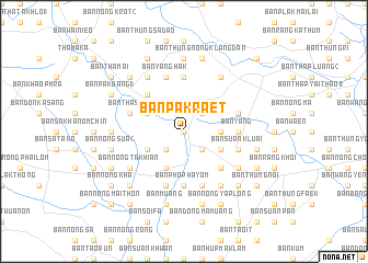 map of Ban Pak Raet