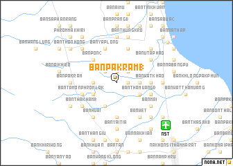 map of Ban Pak Ram (1)