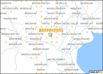 map of Ban Pak Rang