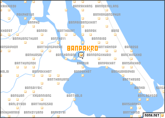 map of Ban Pak Ro