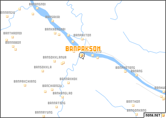 map of Ban Pak Som